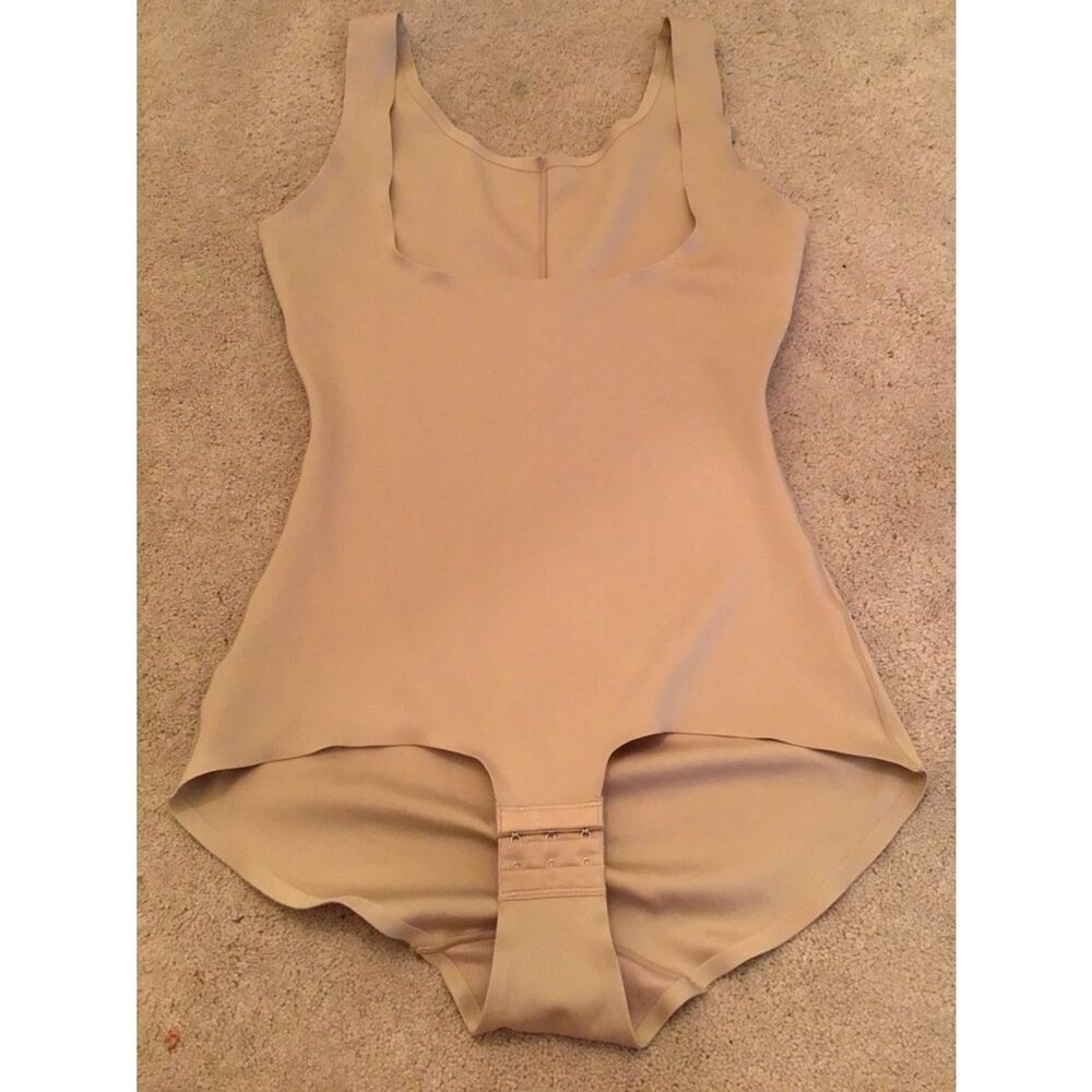 spanx Strm Line Open Bust Bodysuit Shapewear